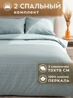 Постельное белье 2 спальное хлопок 70х70 Кейси