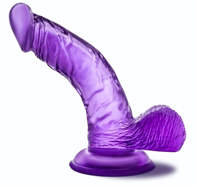 Фиолетовый фаллоимитатор Sweet n Hard 8 - 16,5 см. (Цвет: фиолетовый)