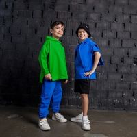Худи оверсайз "Bb team green" подростковое