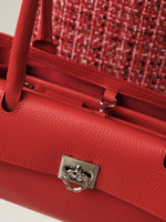 Кожаная сумка багет на плечо Chica DBR 31430 красный