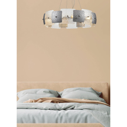 6588/6 MODERNI LN26 202 хром/тонированное стекло, металл/стекло Люстра подвесная E14 6*40W 220V LIBERTI