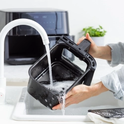 GreenPan Фритюрница Bistro Double 2x4 л с двойным обезжириванием EAN 4894871033375