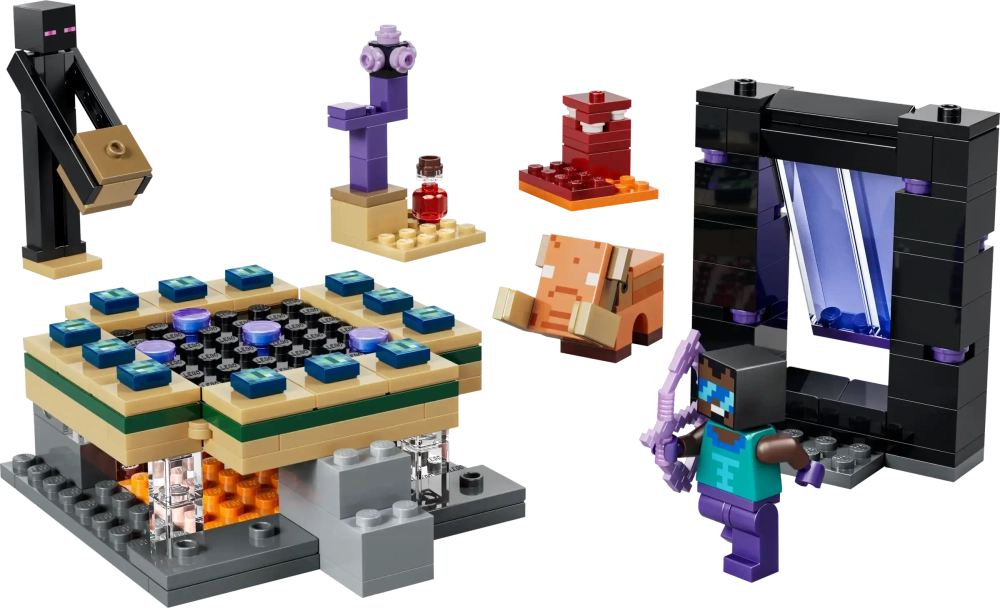 Конструктор LEGO Minecraft 21584 Nether & End Portal Journey