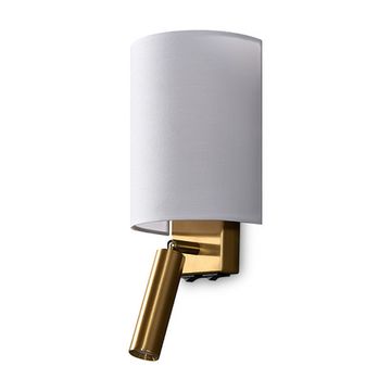 Настенный светильник (бра) 1*Е14/LED 3W 3000К FR5367WL-L40BS латунь Bride Freya