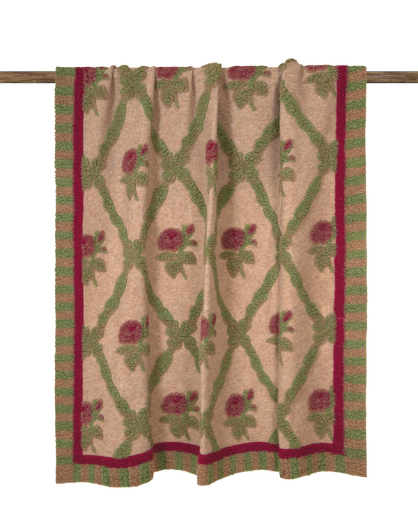 Плед Frati OLD STYLE BORDEAUX Frati Home One Size Бежевый