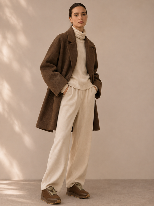 Кроссовки 12 Storeez Wool & Leather, 38