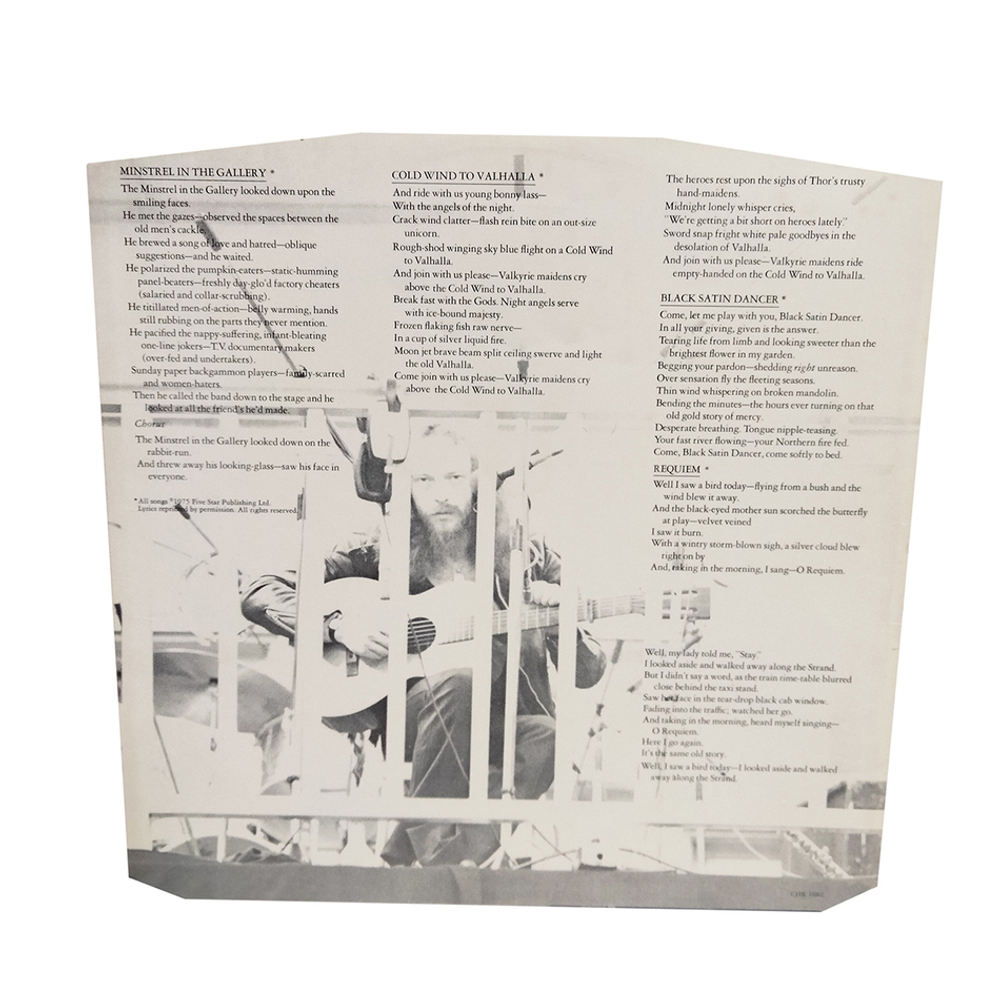 Jethro Tull / Minstrel In The Gallery (LP)