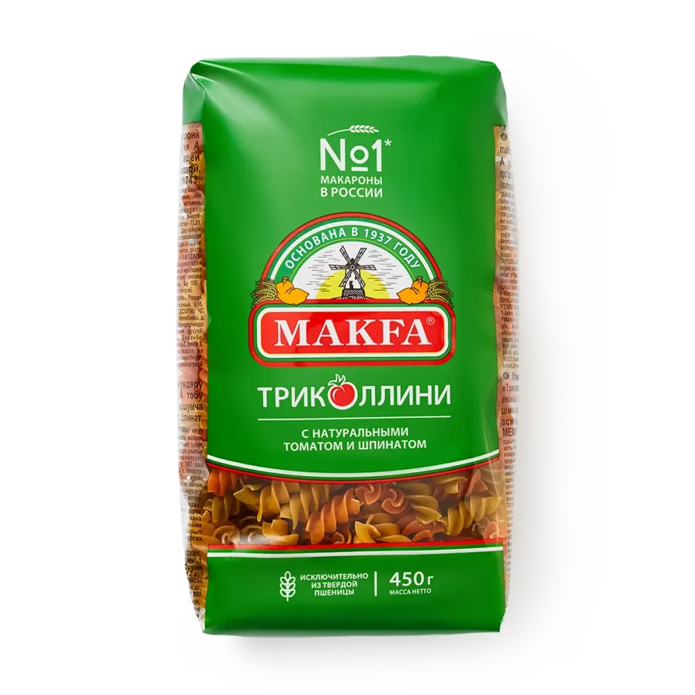 Мак изд Макфа Триколлини Спирали 450г