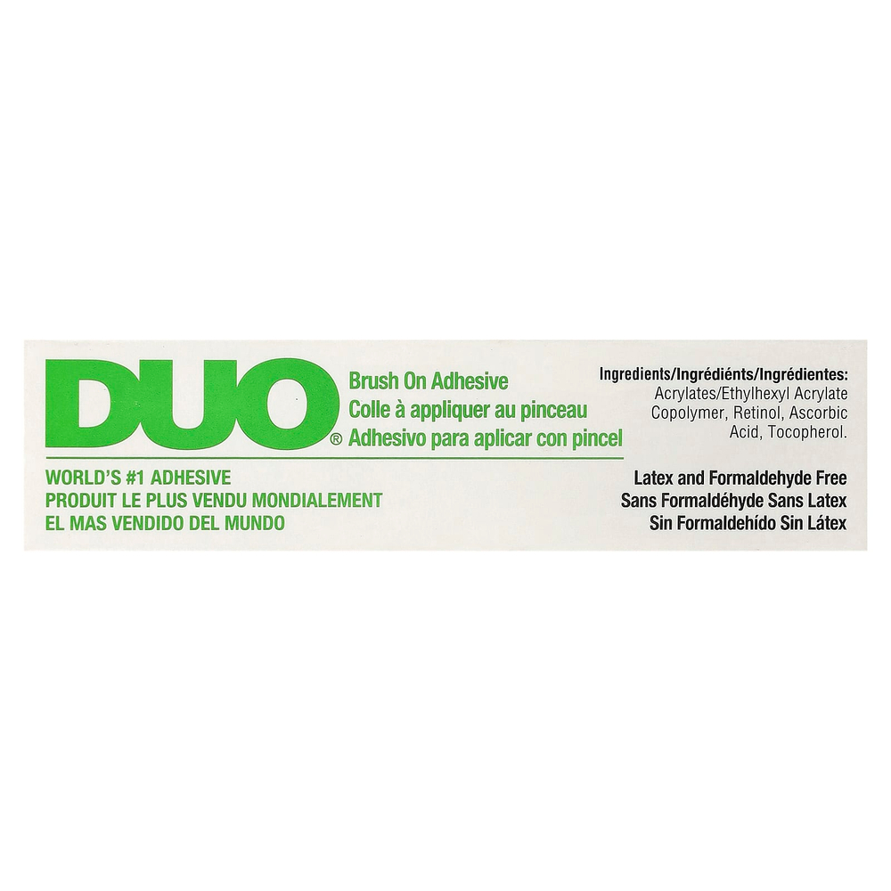 DUO, Кисть для нанесения клея, белый / прозрачный, 5 г (0,18 унции)