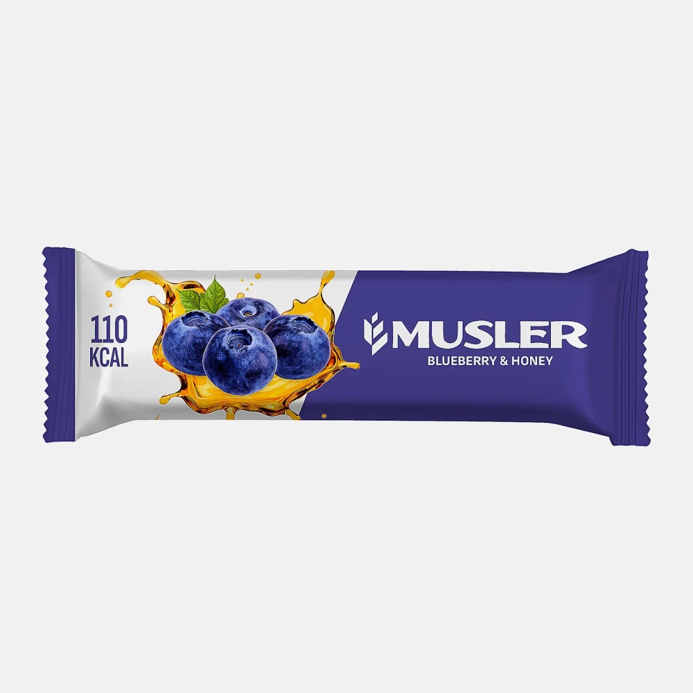 Батончик мюсли Musler Черника и Мед 30г