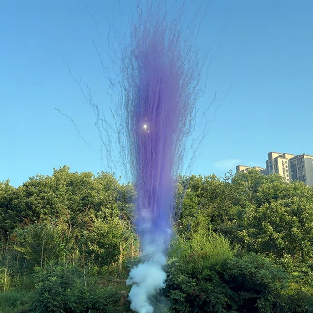 СУ0100312 Дневная батарея салютов "SMOKE MINE" (1,2" х 7 залпов)