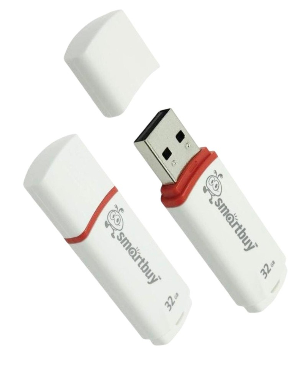 USB флеш накопитель Smartbuy 32GB Crown White (SB32GBCRW-W)