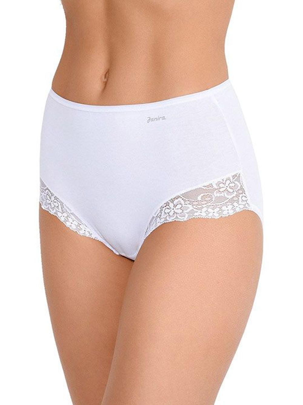 Набор из 2 plus size трусиков-слип Esencial (Размер: XXL) (Цвет: кремовый)