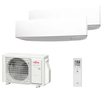 Мультисплит система на 2 комнаты Fujitsu ASYG07KETA + ASYG09KETA / AOYG14KBTA2