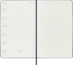 Еженедельник Moleskine Classic WKNT (DHB2012WN3) 13х21см твердая обложка синий сапфир