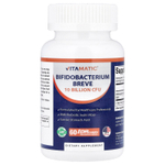 Vitamatic, Bifidobacterium breve, 60 капсул DrCaps® из гипромеллозы