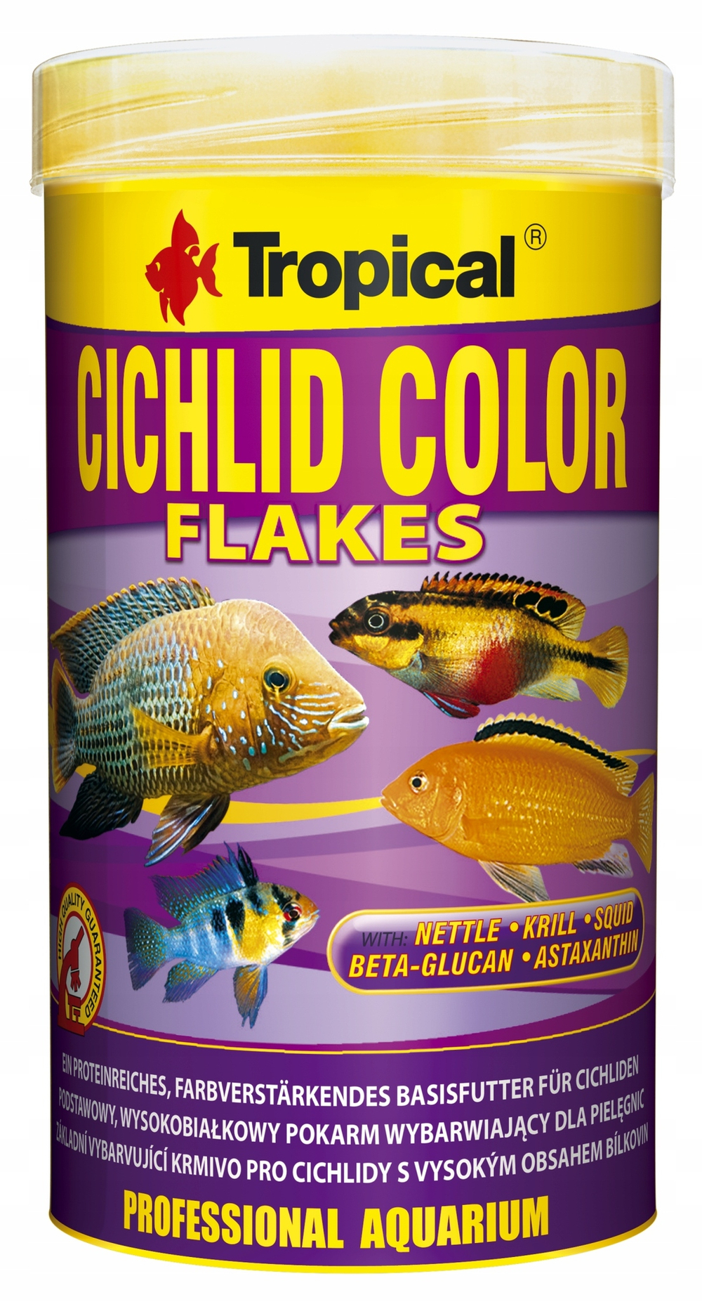 Корм для рыб "Tropical" PR Cichlid Color flakes  100мл/20г