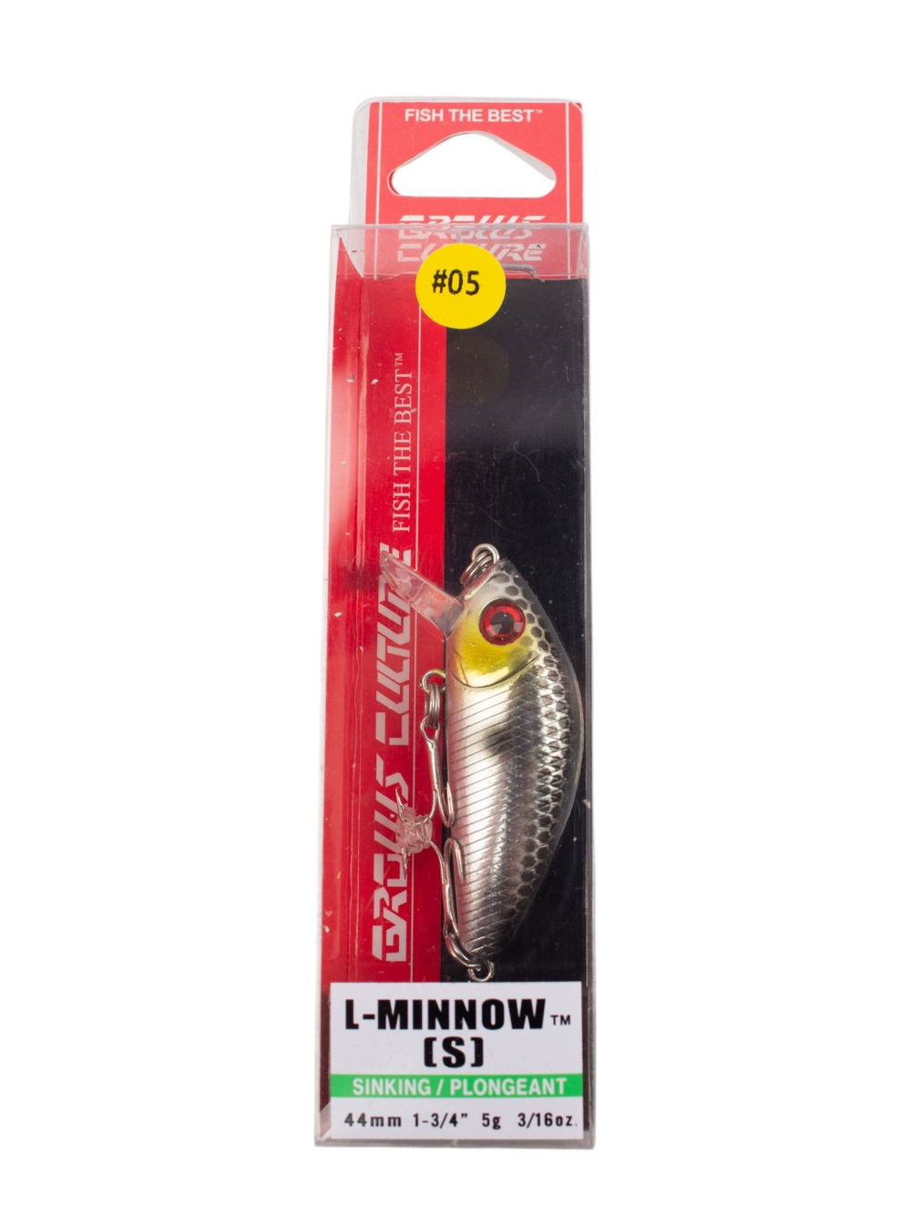 Воблер минноу L Minnow 44 мм 5 г цвет #05