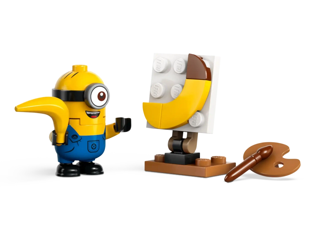 Конструктор LEGO Гадкий я 4 75580 Миньоны и автомобиль-банан