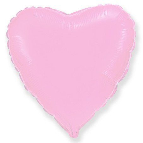 Сердце 32" Розовый / Pink Fm