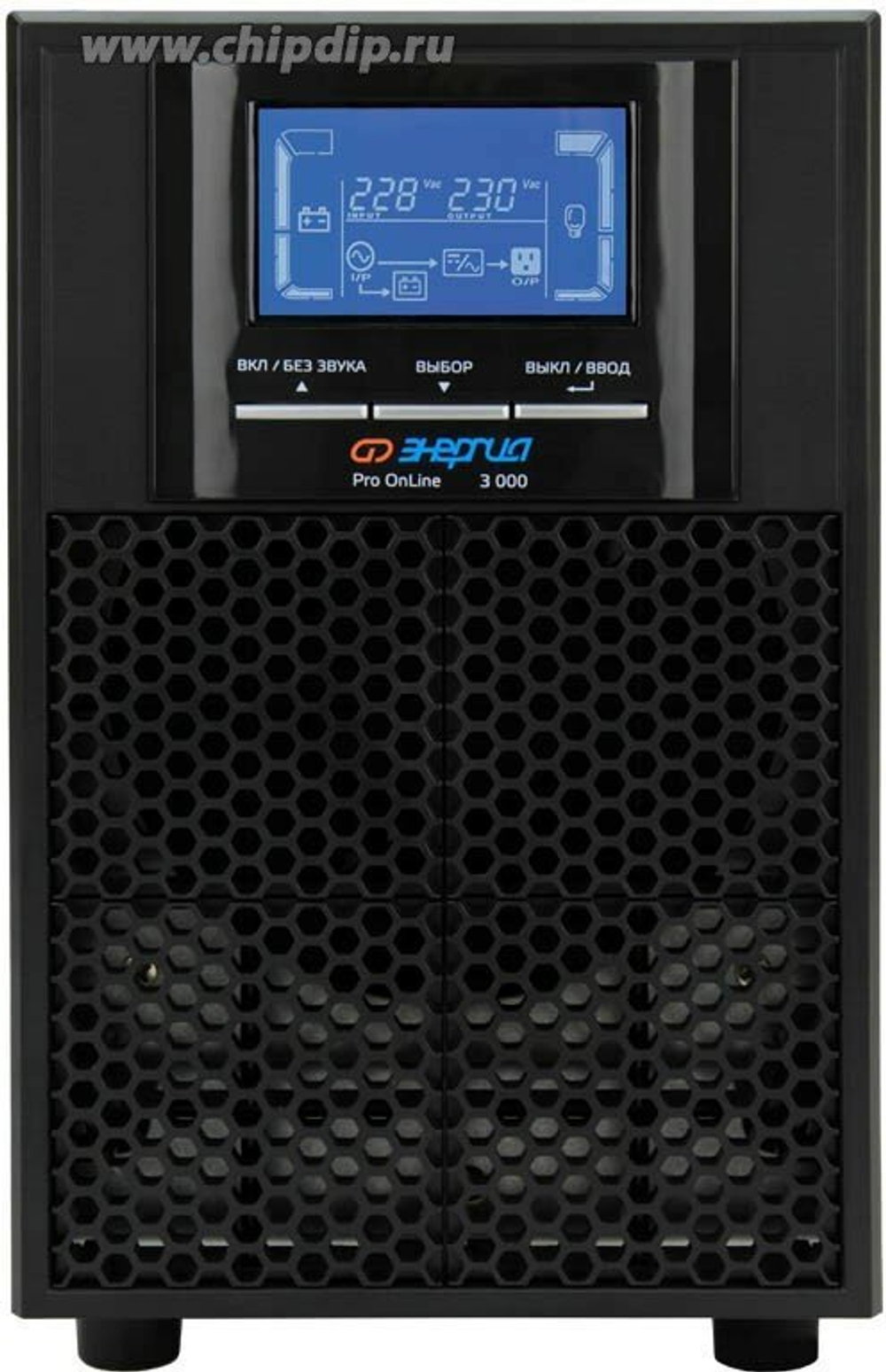 Источники бесперебойного питания (UPS, ИБП) Энергия ИБП Энергия Pro Online 3000 230В-72В Tower
