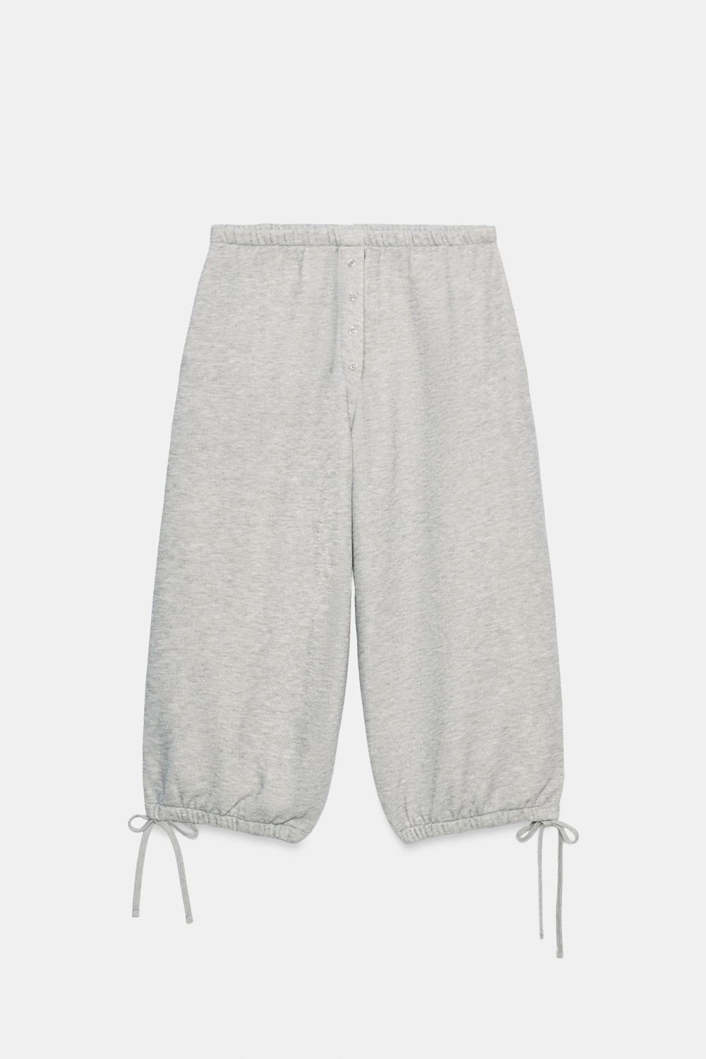 БРЮКИ КАПРИ СВЕХУ ИЗ ФУТЕРА — ZARA