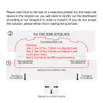 Магнитола для BMW 3-серии (E90) 2005-2012 (врезка по шаблону) - Kuberg HP-B1103FW монитор 12.3" в стиле MERCEDES на Android 13, Быстрая, CarPlay, 4G SIM-слот