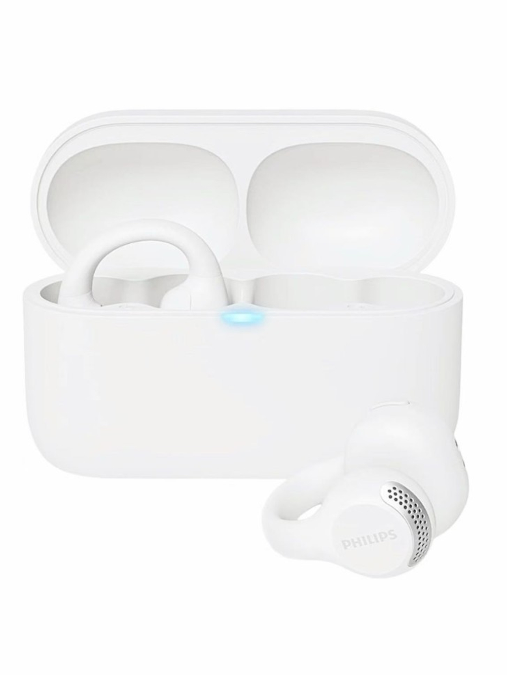 Беспроводные Bluetooth наушники-клипсы для спорта с открытым ухом Philips (TAQ2000WT) белый