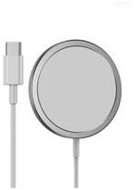Беспроводное зарядное устройство MagSafe /Зарядный магнитный кабель для айфона с функцией быстрой зарядки 15 Вт