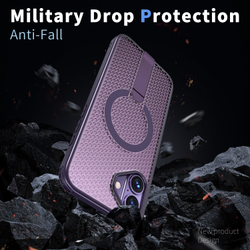 Прозрачный чехол Mesh Pro Magnetic Case для iPhone 16
