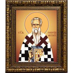 Георгий Антиохийский (Писидийский) святитель, епископ. Икона на холсте.