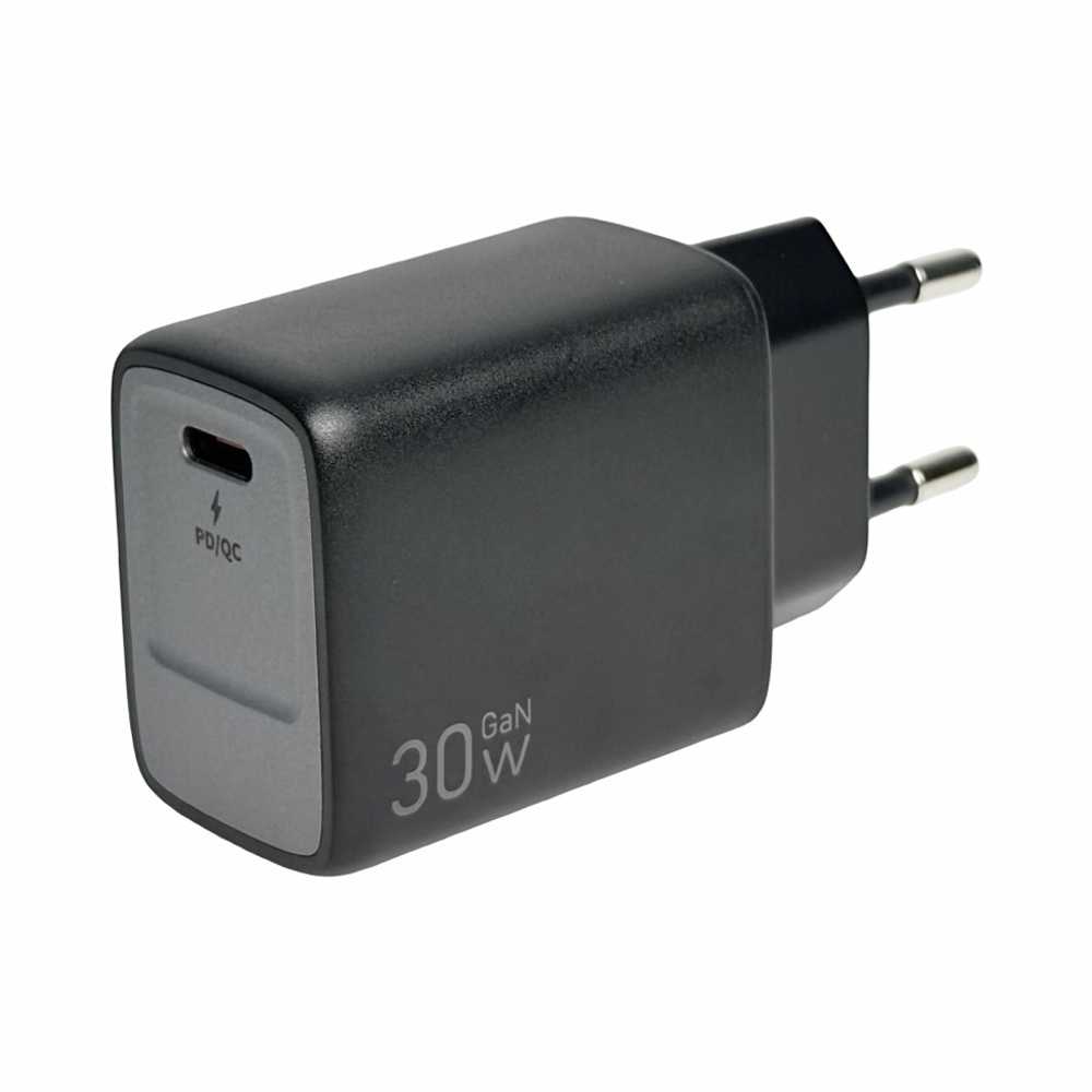 Сетевое зар. устр. Keephone Mixeed KP-EB007 1C 30W Gan с кабелем Type-C на Type-C черное