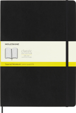 Блокнот Moleskine CLASSIC SOFT QP642 A4 192стр. клетка мягкая обложка черный