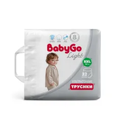 Трусики BabyGo ультратонкие 6 (16+кг) 32 шт.