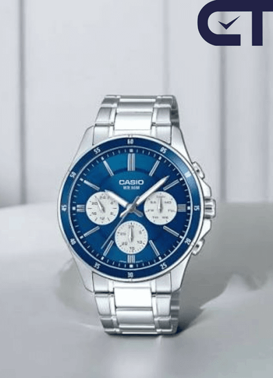 CASIO MTP-1374D-2A3 — мужские классические часы
