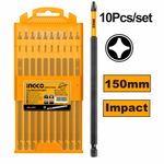 Биты ударные IMPACT РН2х150мм 10 шт. INGCO SDBIM11PH263 INDUSTRIAL