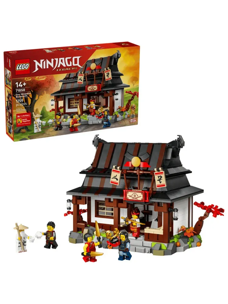 Конструктор NINJAGO 71858 Четыре оружейника