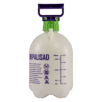 Опрыскиватель 5 л, ручной, с насосом, шлангом, разбрызгивателем Palisad 64740
