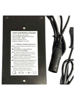 Зарядное устройство 24V (29.6V) 2A разъем XLR (M) для свинцово-кислотных аккумуляторов (с кулером) для инвалидных колясок