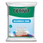Полимерная глина Cernit №1 запекаемая, классическая 56-62 гр, 620 изумрудный