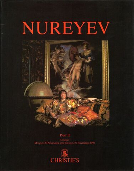 Каталог собрания Рудольфа Нуреева на торгах Christie’s от 21 ноября 1995 года: Часть 2: Старые мастера и живопись XIX века, рисунки, гравюры, книги, скульптура, мебель, ткани; балетные костюмы и меморабилия