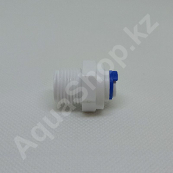 Фитинг QT-21A прямой 1/4"(f) x 3/8"(НР)