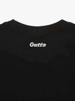 'STENCIL' TEE BLACK