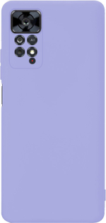Мягкий Soft Touch чехол из силикона для XIAOMI REDMI NOTE 11 PRO 5G с бархатной подкладкой