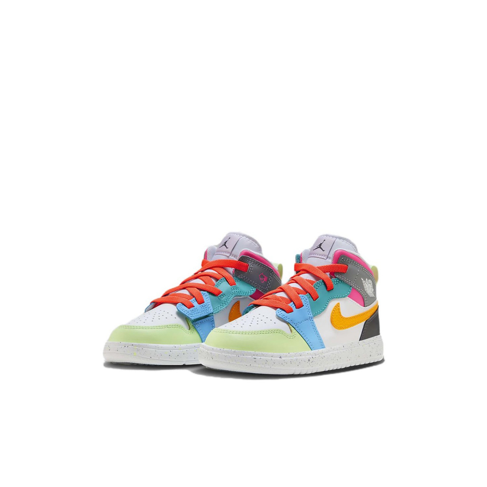 Кроссовки Air Jordan 1 Mid ALT SE «Taxi» Kids