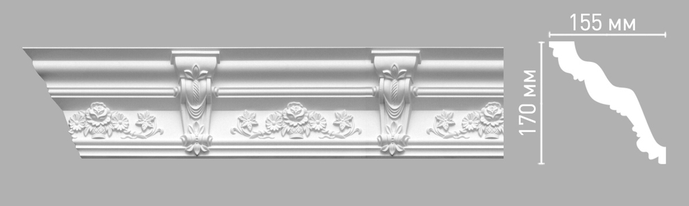 Карниз потолочный 95091
