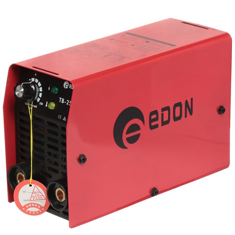 Сварочный аппарат инверт, Edon, ТВ-250, 4.7 кВт, 250 А