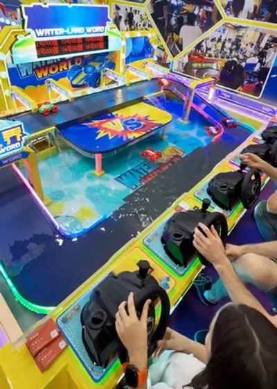 Игровой стол с гоночными машинками «Водный заезд»