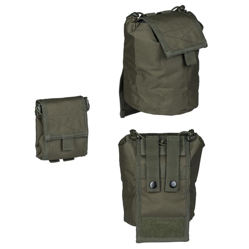 Подсумок MIL-TEC® COLLAPSIBLE pouch for empty containers OLIVE