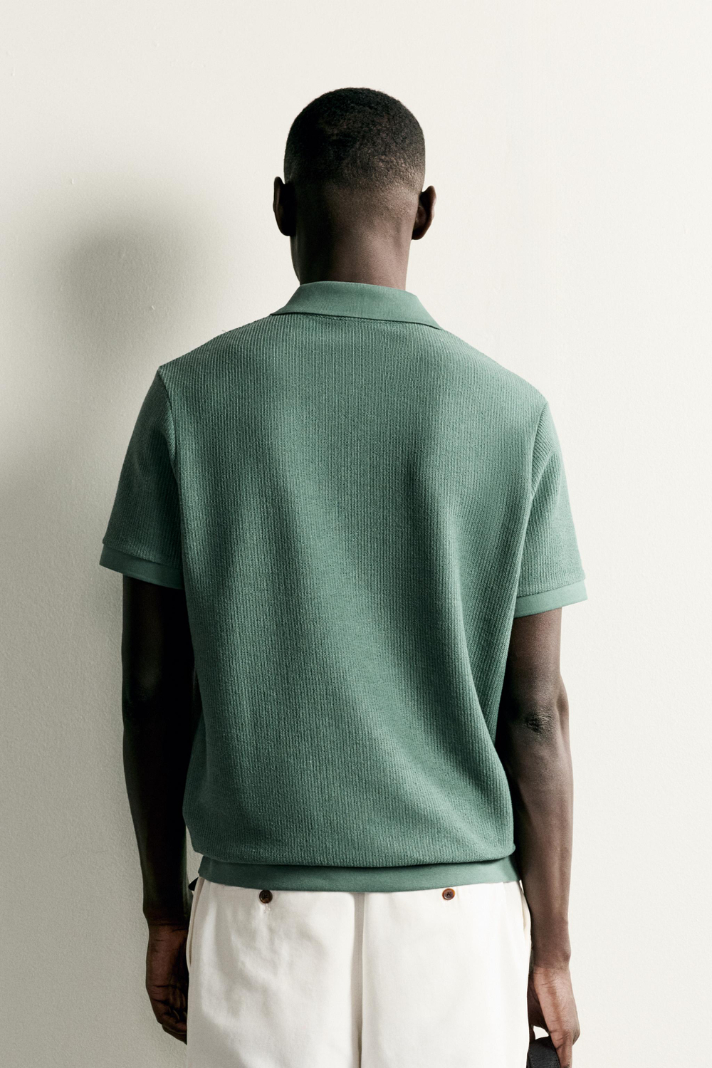 ПОЛО REGULAR FIT С МОЛНИЕЙ — ZARA